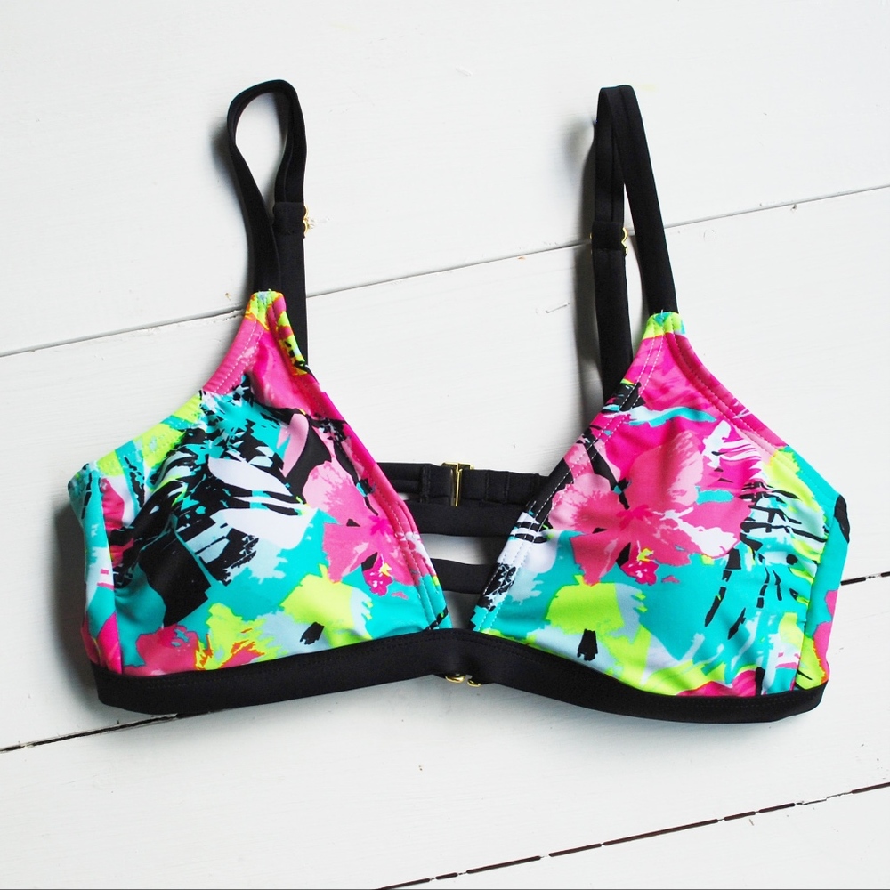 Xhilaration Strappy Bikini Top sz Large
